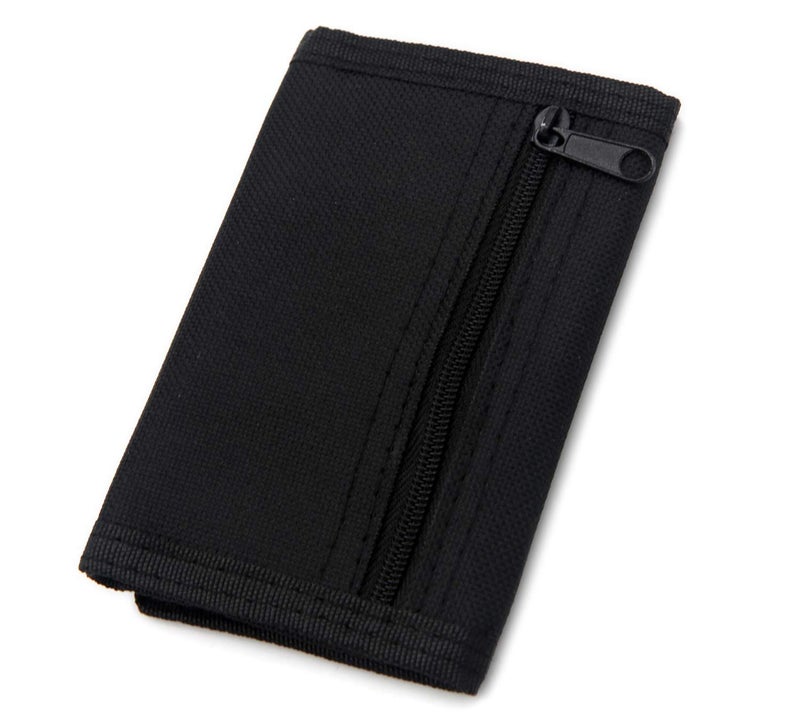 JONYEE Kids Wallet for Boys and Girls, Novelty Wallet for Boys Ages 5-7, Camo Teen Wallet for Kids Birthday Gifts (Black) - Image 3